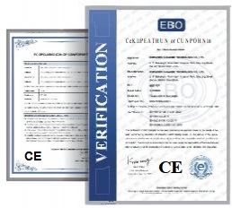 A photo of a product certificate