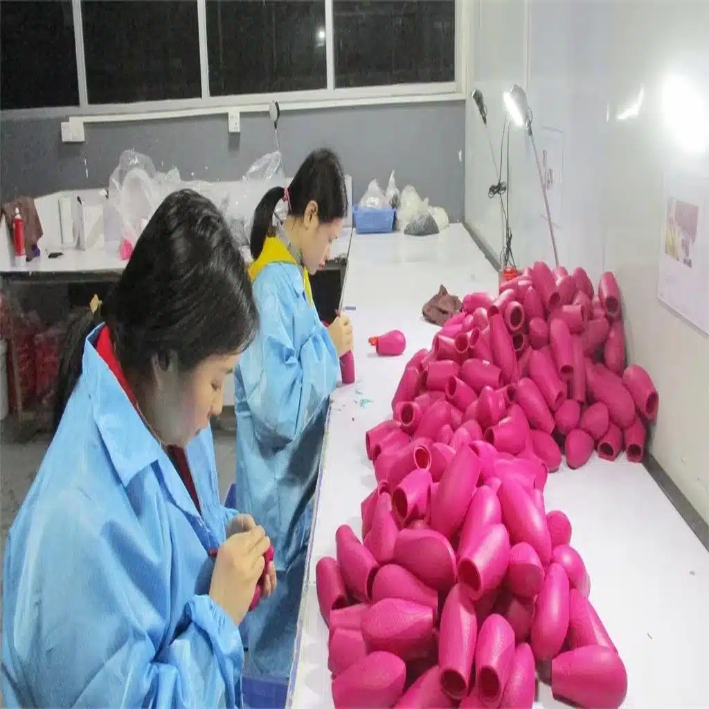 A quality control photo of a sex toy