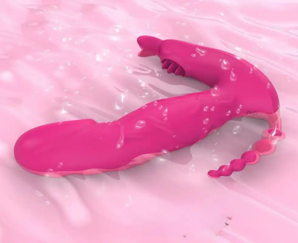 The banner on the homepage of the sex toy website