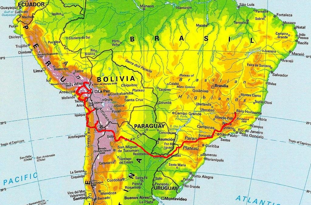 A map photo of a sex toy