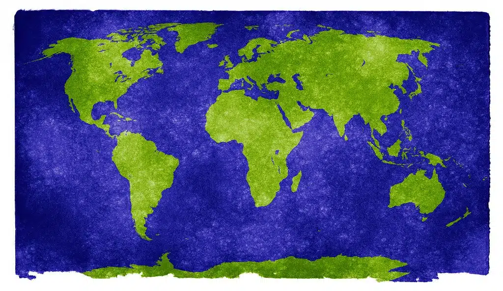 A map photo of a sex toy