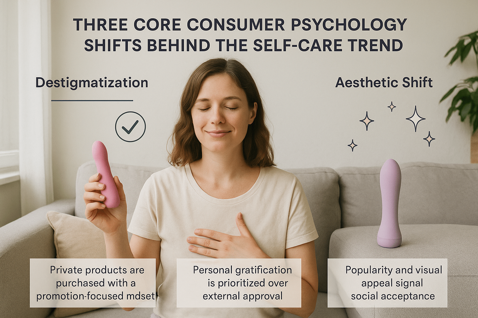 Summary Chart of Three Major Consumption Psychology of Adult Products