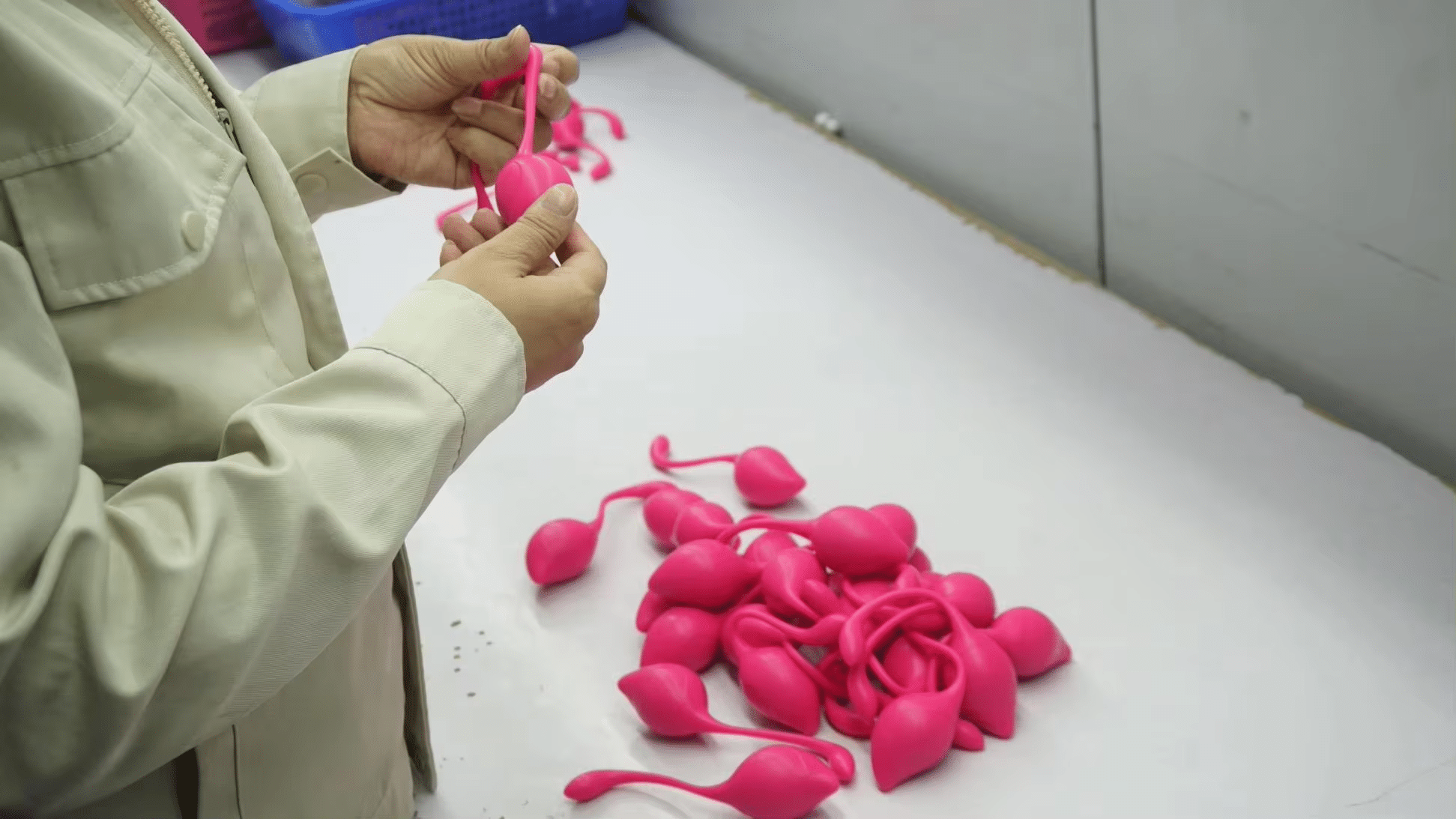 Picture of silicone material for adult toys