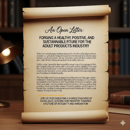 Promotional image of the adult entertainment industry's advocacy campaign