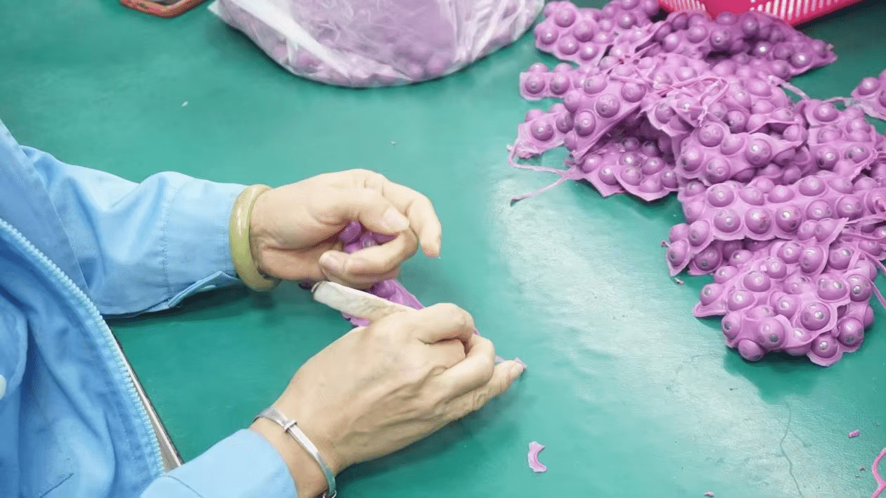Picture of silicone material for adult toys